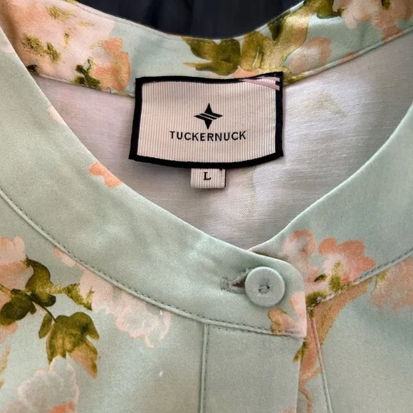 Tuckernuck Mint Floral Dress - Picture 3 of 3